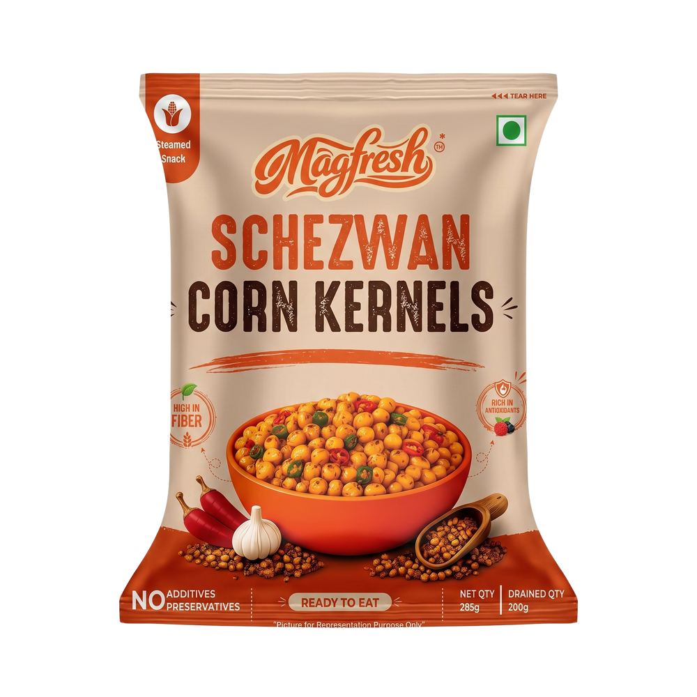 Schezwan Corn Kerenels 🌶️🥢