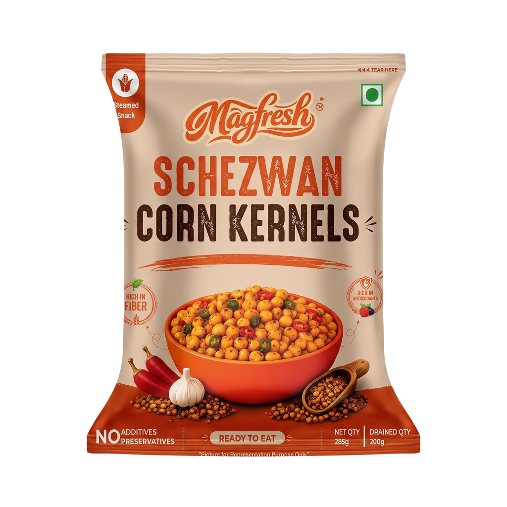 Schezwan Corn Kernels 🌶️🥢 — Bold Spicy Crunch