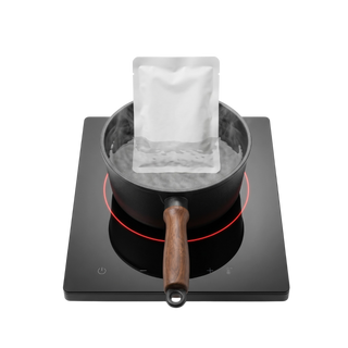Dip Into Hot Water for 1 min