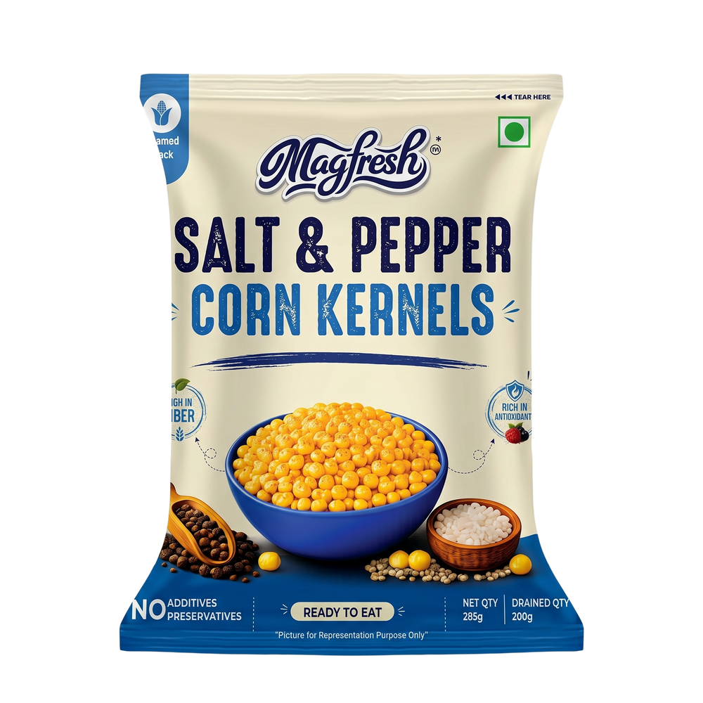 Salt & Pepper Corn Kernels . 🧂