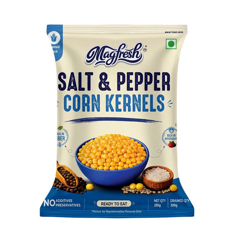 Salt & Pepper Corn Kernels . 🧂
